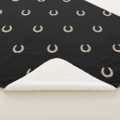Couverture Sherpa Motif équestre Lucky Horse (3/4)