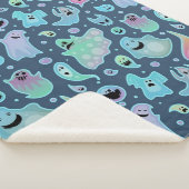 Couverture Sherpa Motif fantôme (3/4)