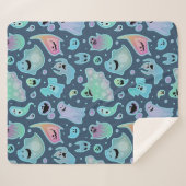 Couverture Sherpa Motif fantôme (Devant (Horizontal))