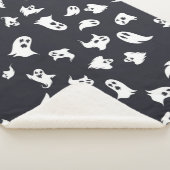 Couverture Sherpa Motif fantôme (3/4)