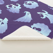 Couverture Sherpa Motif fantôme (3/4)