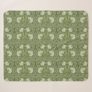 Couverture Sherpa Motif floral vintage Pimpernel de William Morris