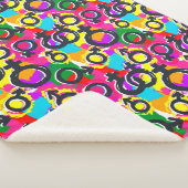 Couverture Sherpa Motif Gay pride de Neon (3/4)
