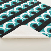 Couverture Sherpa Motif géométrique (3/4)