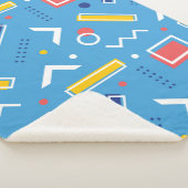 Couverture Sherpa Motif géométrique 1 (3/4)