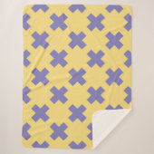 Couverture Sherpa Motif géométrique 18 (Devant)