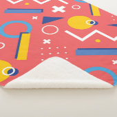 Couverture Sherpa Motif géométrique 2 (3/4)