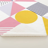 Couverture Sherpa Motif géométrique 26 (3/4)