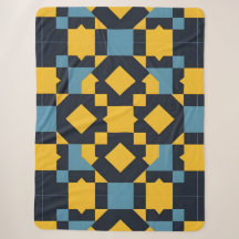 Motif géométrique abstrait avec des couleurs vives