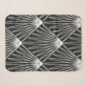Couverture Sherpa Motif géométrique transparent (Devant (Horizontal))
