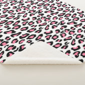 Couverture Sherpa Motif guépard (3/4)