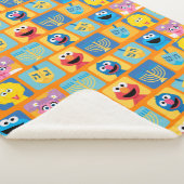 Couverture Sherpa Motif Hanoukka de Sesame Street (3/4)