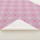 Couverture Sherpa Motif Mandala (3/4)