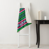 Couverture Sherpa Motif mexicain Sarape (En situation)