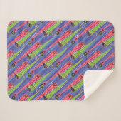 Couverture Sherpa Motif Miraculaire Kwamis Tikki & Plagg (Devant (Horizontal))
