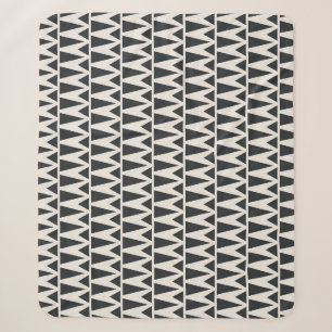 Couverture Sherpa Motif moderne géométrique Abstrait