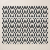 Couverture Sherpa Motif moderne géométrique Abstrait (Devant (Horizontal))