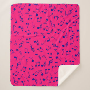 Couverture Sherpa Motif musical