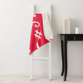Couverture Sherpa Motif musical (En situation)