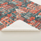 Couverture Sherpa Motif néerlandais (3/4)