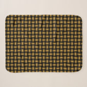 Couverture Sherpa Motif orange noir (Devant (Horizontal))