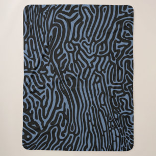 Couverture Sherpa motif organique arrière-plan abstrait texture natu