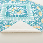 Couverture Sherpa Motif palestinien Broderie Design imprimé (3/4)