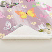 Couverture Sherpa Motif papillon 7 (3/4)