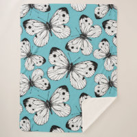 Motif papillon de choux