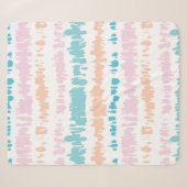 Couverture Sherpa Motif Pastel Batik (Devant (Horizontal))