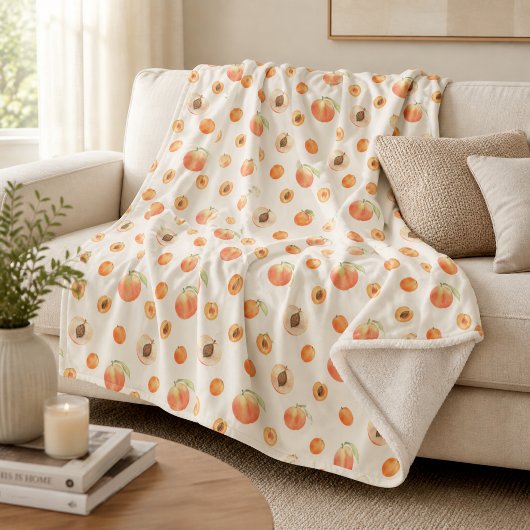 Couverture Sherpa Motif pêche transpirante
