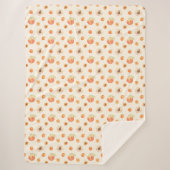 Couverture Sherpa Motif pêche transpirante (Devant)