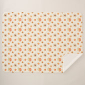 Couverture Sherpa Motif pêche transpirante (Devant (Horizontal))