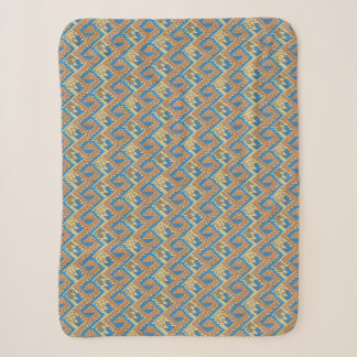 Couverture Sherpa Motif péruvien géométrique tribal du Pérou joli