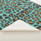 Couverture Sherpa Motif Poster de animal Leopard Jaguar (3/4)