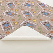 Couverture Sherpa Motif Recherché Cookie Monster (3/4)