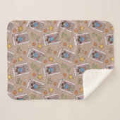 Couverture Sherpa Motif Recherché Cookie Monster (Devant (Horizontal))