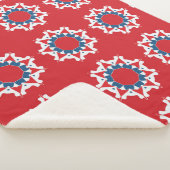 Couverture Sherpa Motif sans couture décorative. desi texture Abstra (3/4)