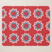 Couverture Sherpa Motif sans couture décorative. desi texture Abstra (Devant (Horizontal))