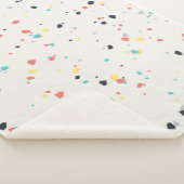 Couverture Sherpa Motif sans couture Terrazzo Speckle (3/4)