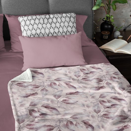 Couverture Sherpa Motif sans fil Whimsical