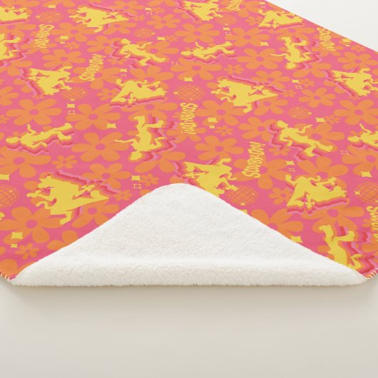 Couverture Sherpa Motif Scooby-Doo Disco super (3/4)