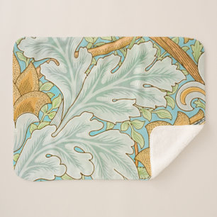 Couverture Sherpa Motif St James (par William Morris)
