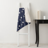 Couverture Sherpa Motif Stingray (En situation)