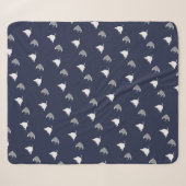 Couverture Sherpa Motif Stingray (Devant (Horizontal))