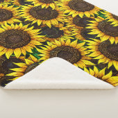 Couverture Sherpa Motif Sunny Large (3/4)