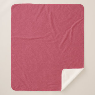 Couverture Sherpa Motif tourbillonnant rose profond texturé