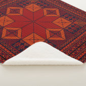 Couverture Sherpa Motif traditionnel Palestine broderie tatreez (3/4)