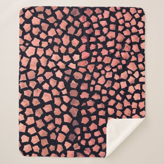 Couverture Sherpa Motif transparent pour la peau en Afrique (Devant)