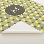 Couverture Sherpa Motif triangles (3/4)